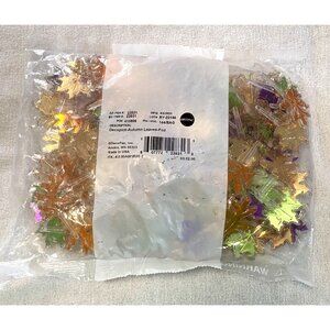 Decopac Cupcake Picks Toppers Decopics Autumn Leaves Foil 144 Count Thanksgiving
